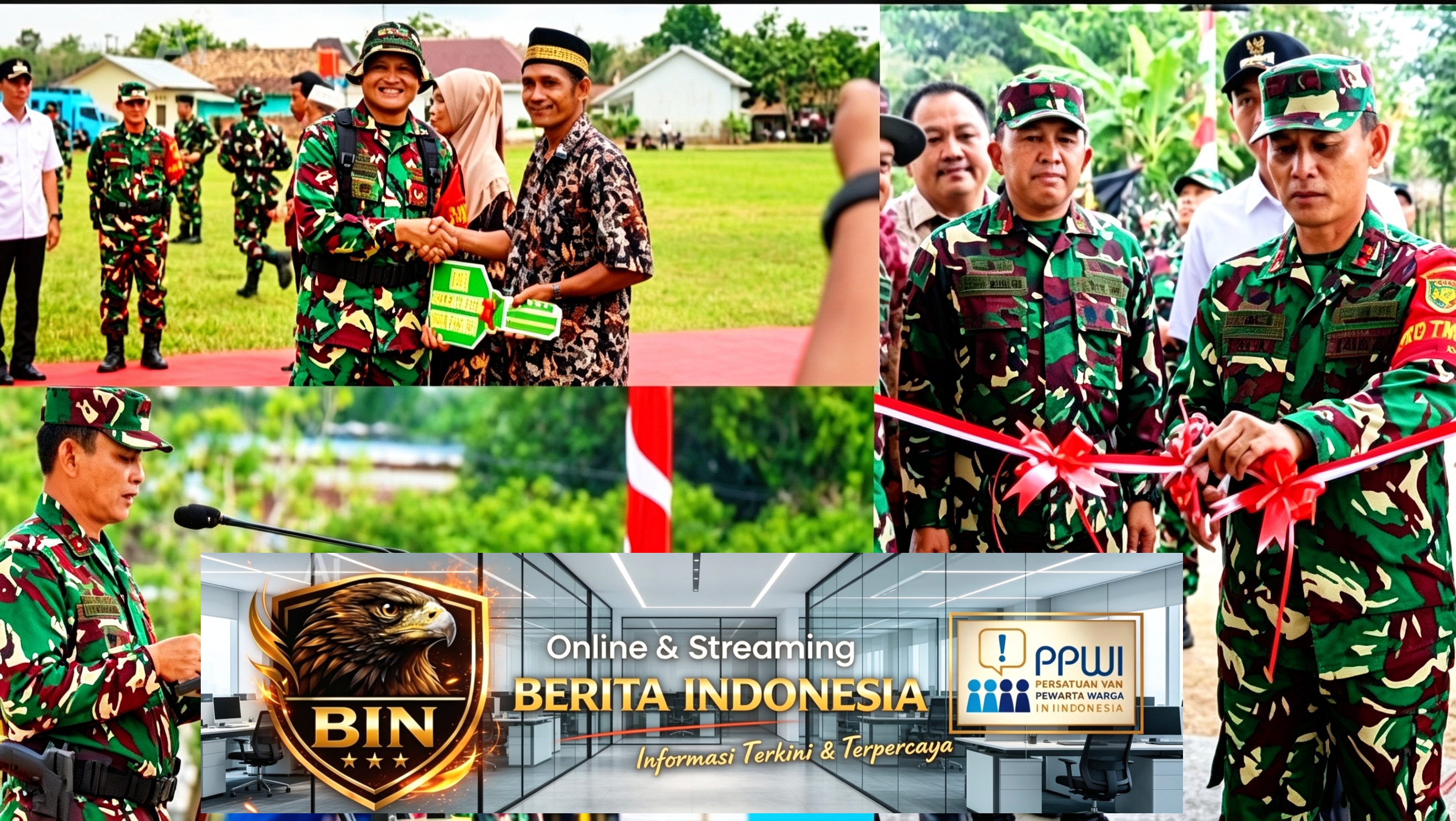 Pangdam II/Sriwijaya Hadiri Penutupan TMMD ke-128 Kodim 0402/OKI di Desa Pematang Sukatani