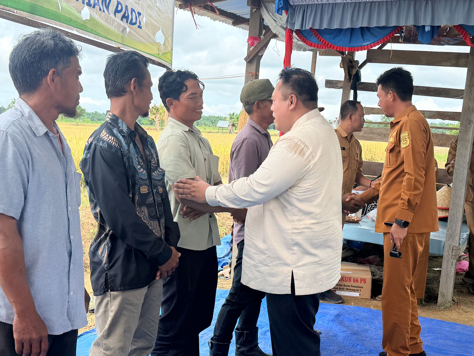 Panen Raya Sumber Makmur Jadi Simbol Ketahanan Pangan Kabupaten Mukomuko Bengkulu