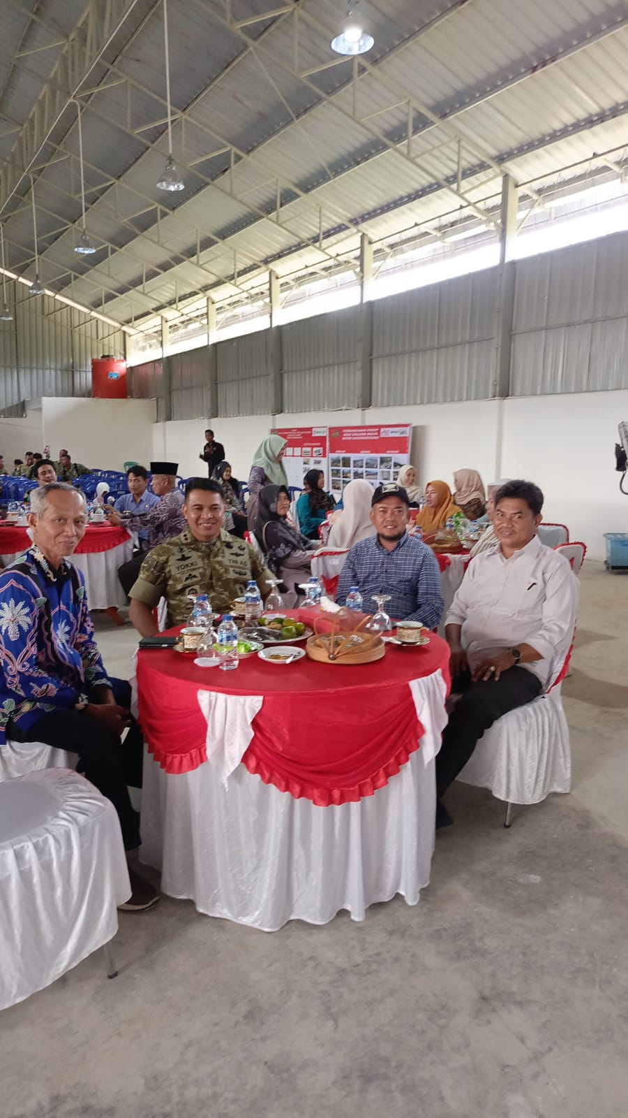 Kadis PUPR Hadir Peresmian Gedung KDMP Desa Tanjung Mulya