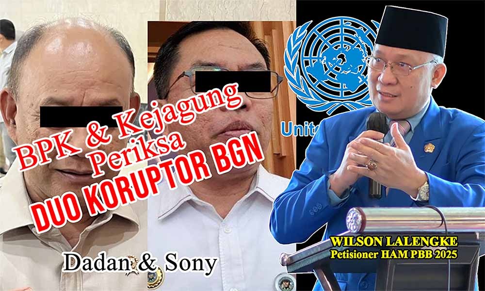 Korupsi Laptop BGN Capai Rp. 500 Miliar : BPK dan Kejagung Mulai Bergerak, PPWI Desak Pencopotan Kepala BGN